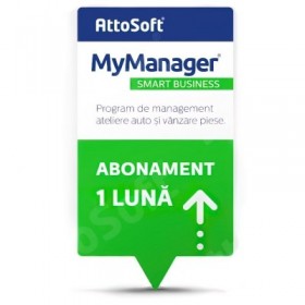 Abonament lunar program management service auto și vânzare piese MyManager Smart Business