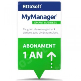 Abonament 1 an program management service auto și vânzare piese MyManager Smart Business